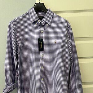 Ralph Lauren Men's Gingham Oxford Shirt